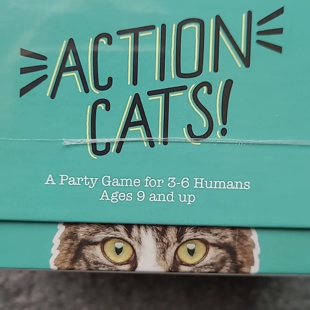 NWOT ACTION CATS PARTY GAME FOR HUMANS - Picture 5 of 5